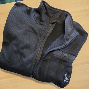 Spyder Mens XL Full Zip Sweater Jacket